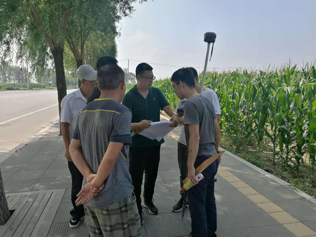 撫順市公安局新?lián)峁卜志挚睖y定界項目